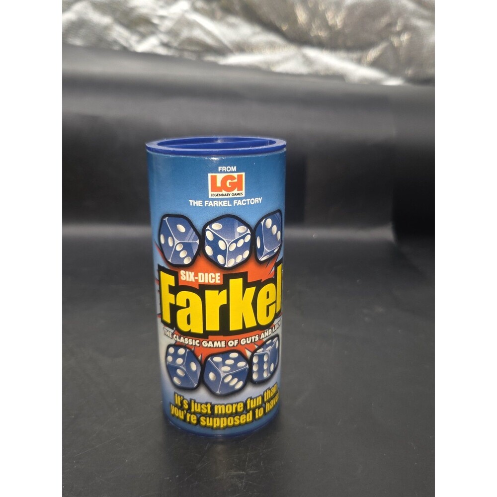 Six-Dice Farkel Game by Legendary Games - 2006 Edition - Complete Ages 8+